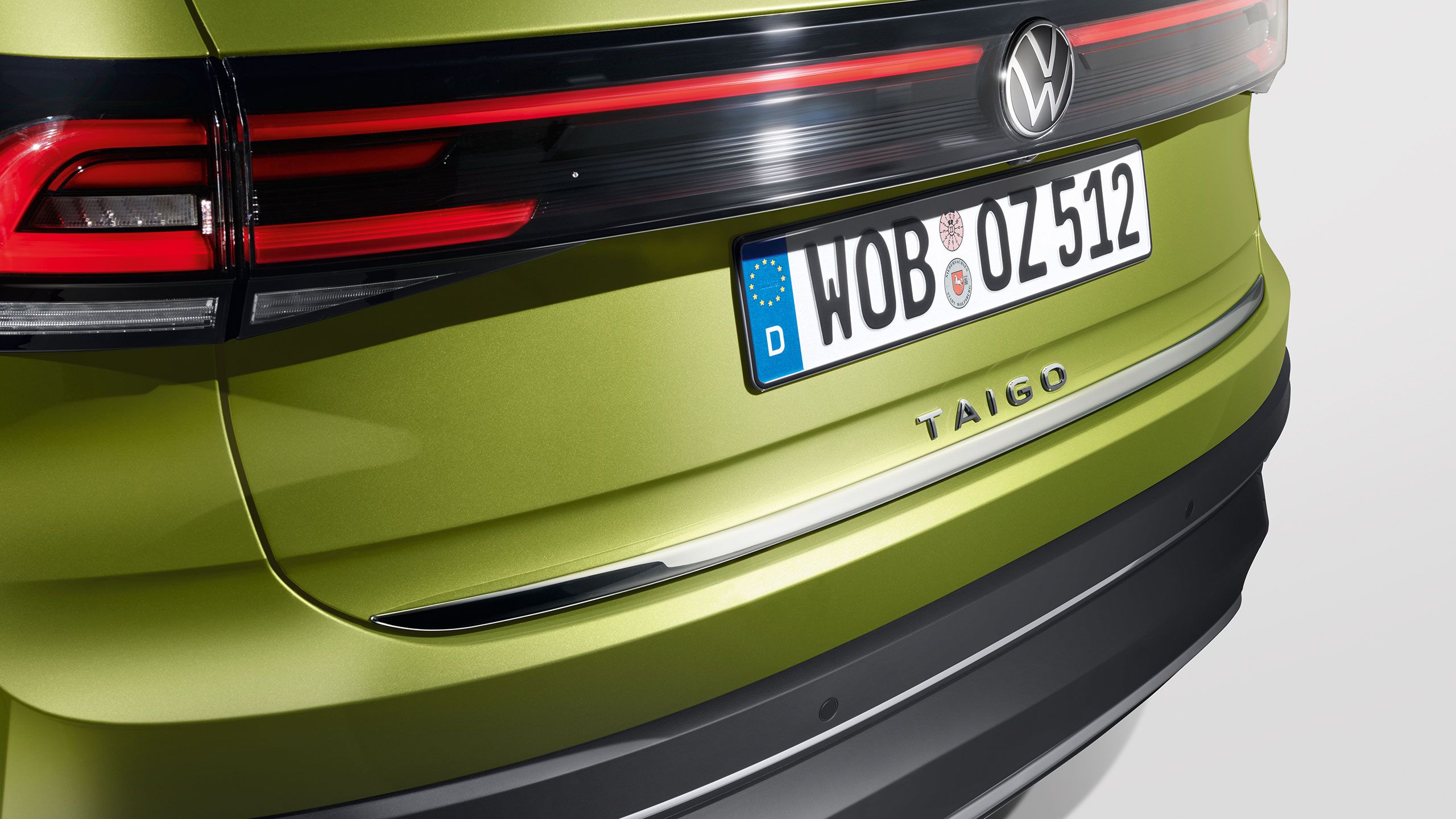 Ochranná lišta na dvere batožinového priestoru na VW Taigo