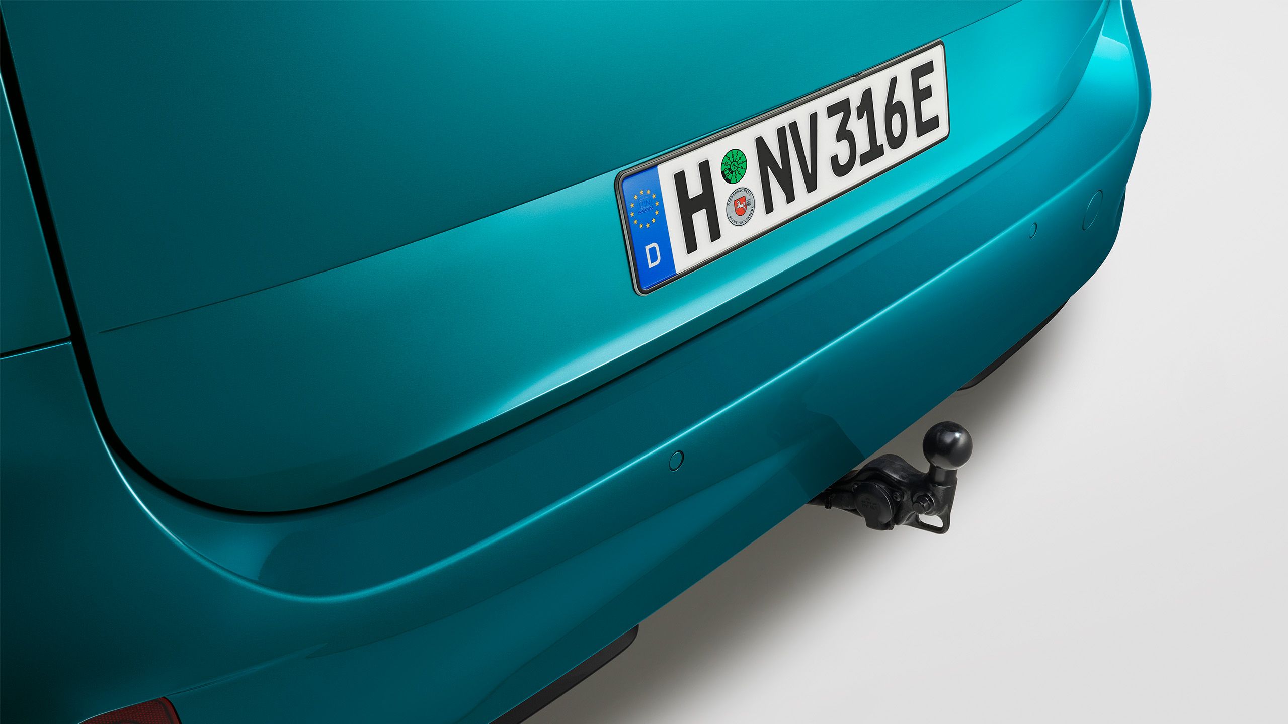 Ťažné zariadenie z príslušenstva VW na vozidle VW ID. Buzz