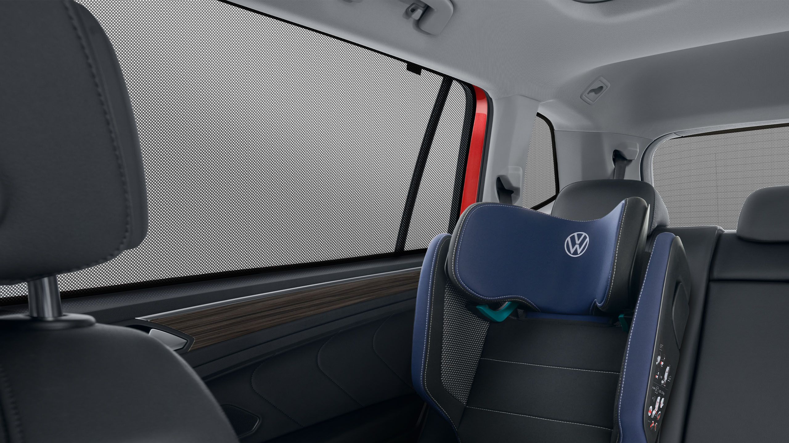 Interiér modelu VW, doplnky VW, slnečné clony v centre pozornosti