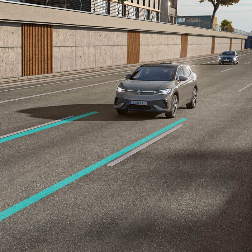 Zobrazenie asistenčného systému udržania jazdného pruhu Lane Assist