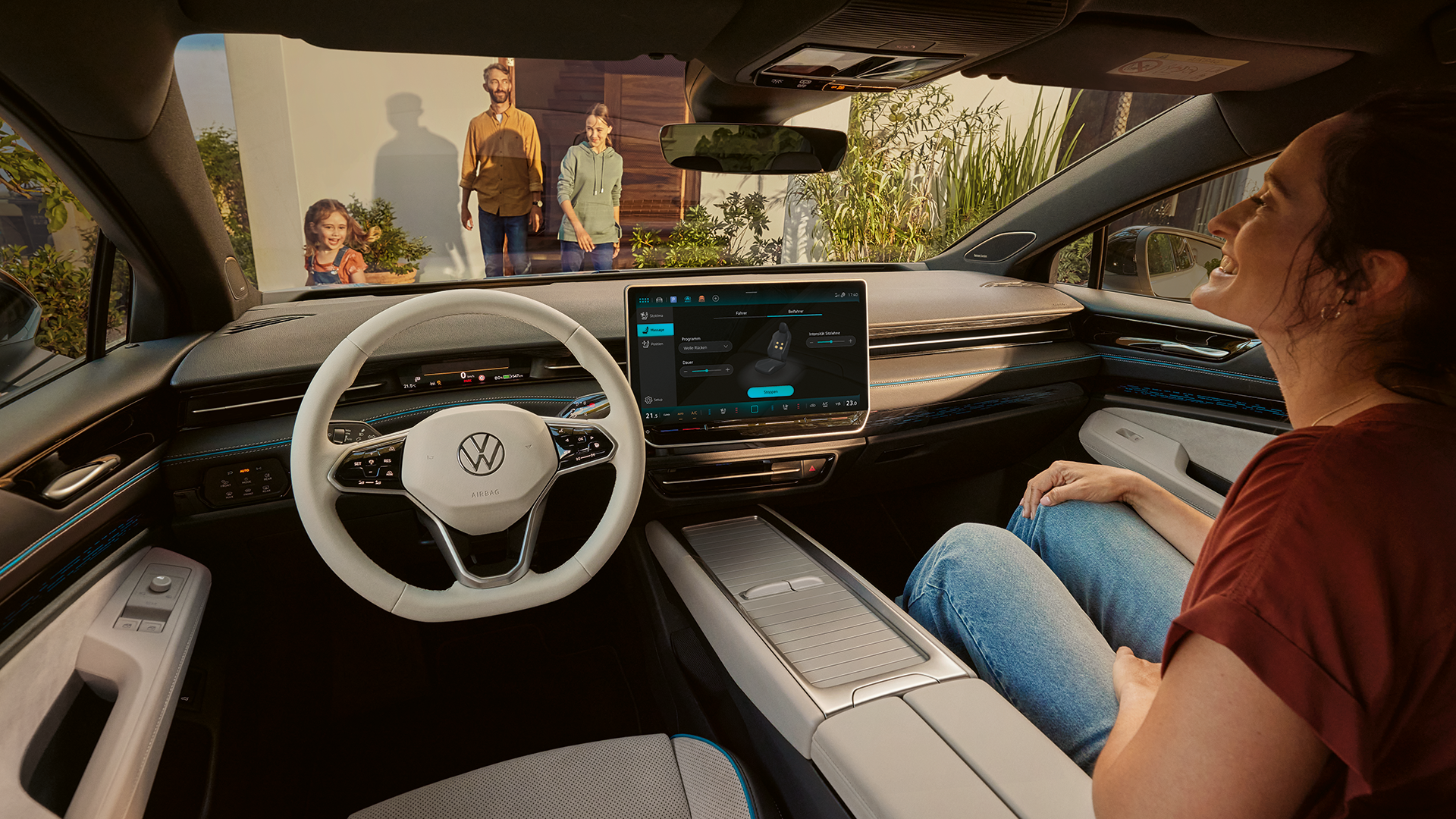 VW ID.7 sedadlá