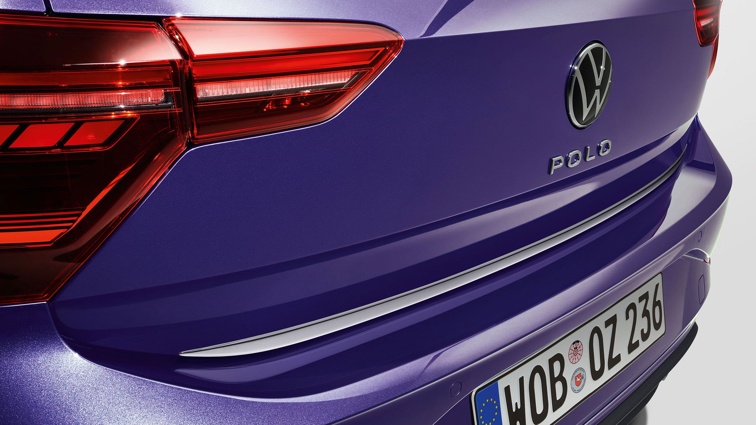 Ochranná lišta na dvere batožinového priestoru z VW príslušenstva pre VW Polo