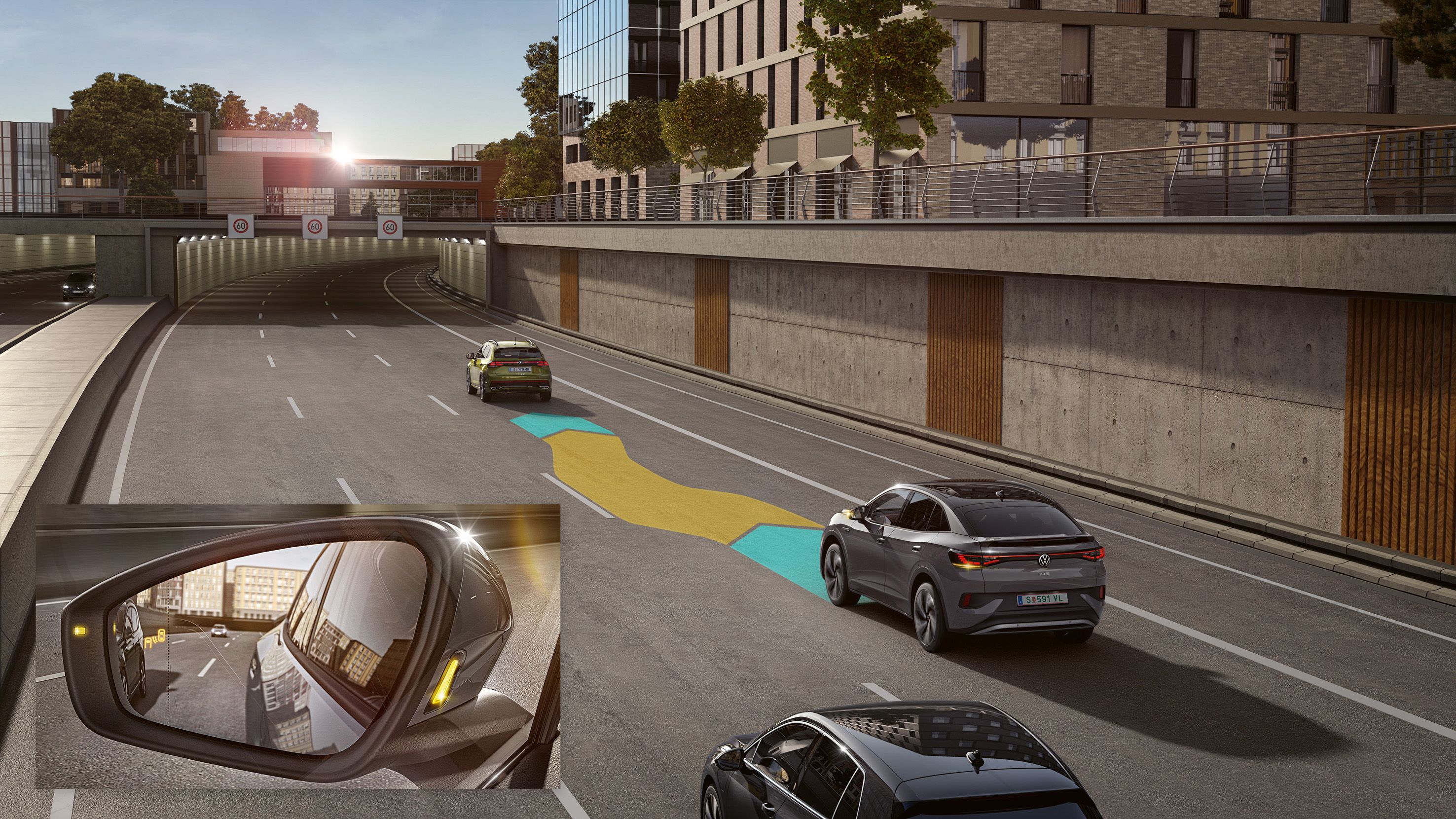 Asistenčný systém VW Side Assist