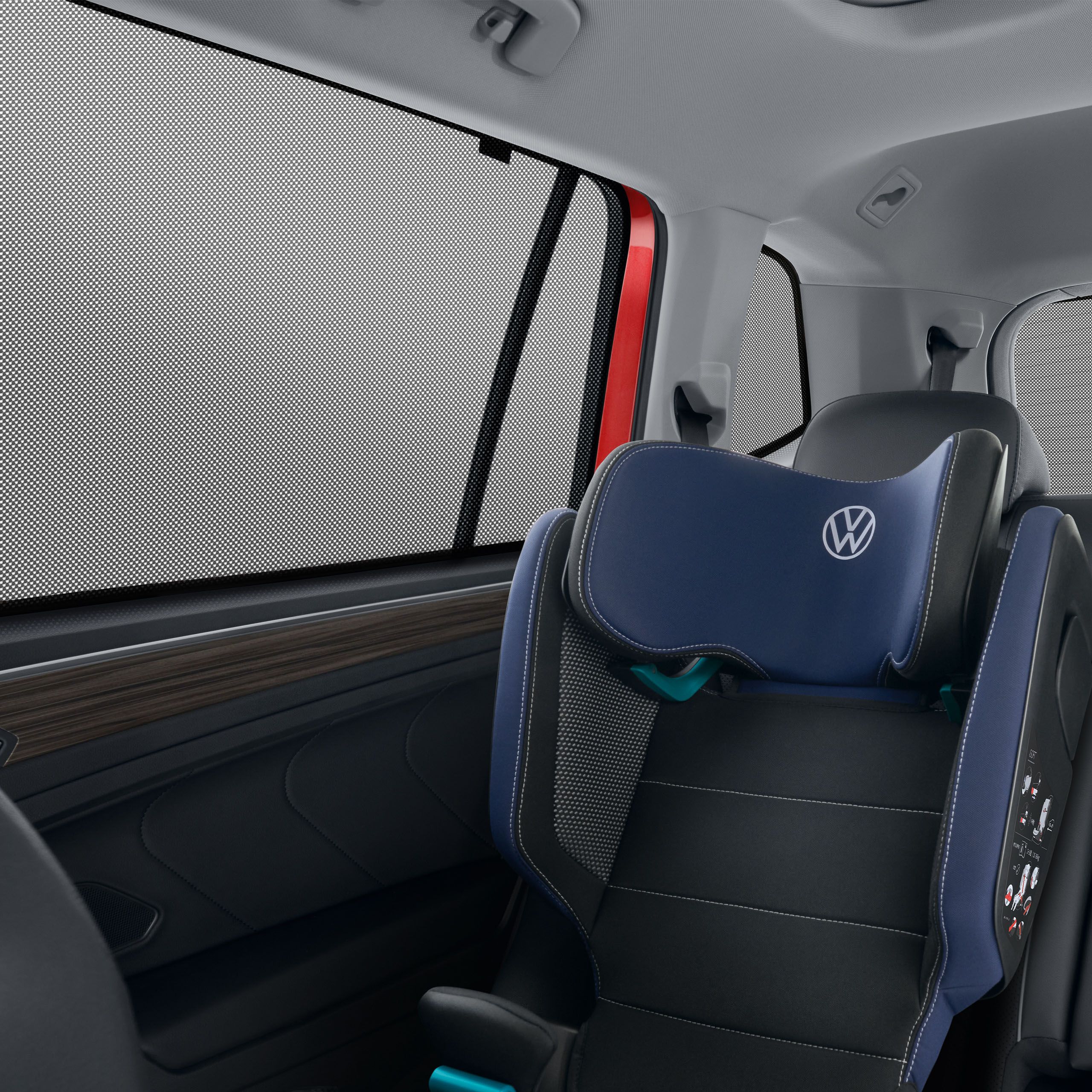 Interiér modelu VW, doplnky VW, slnečné clony v centre pozornosti