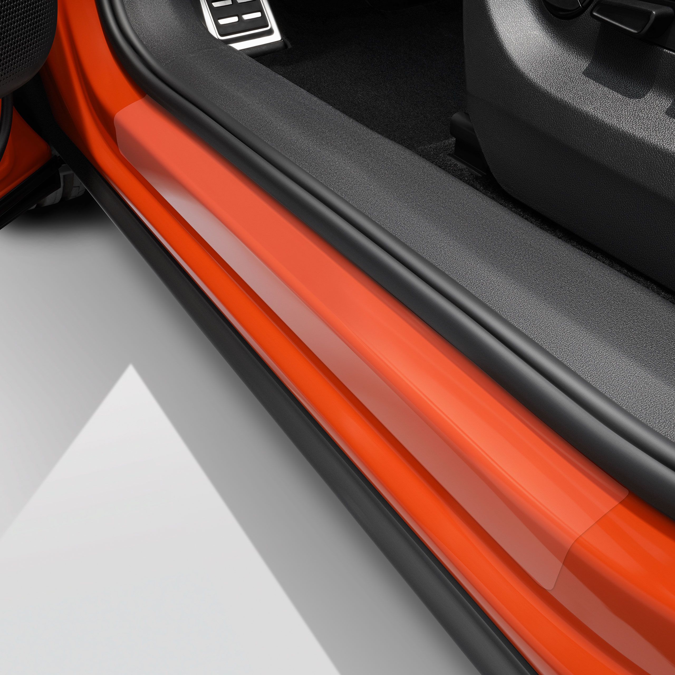 Ochranná fólia na prahy dverí od VW Accessories na vozidlo VW