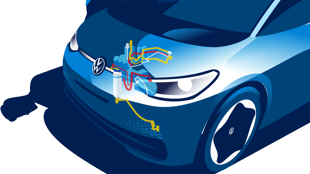 Die Volkswagen ID. Hochvoltbatterie
