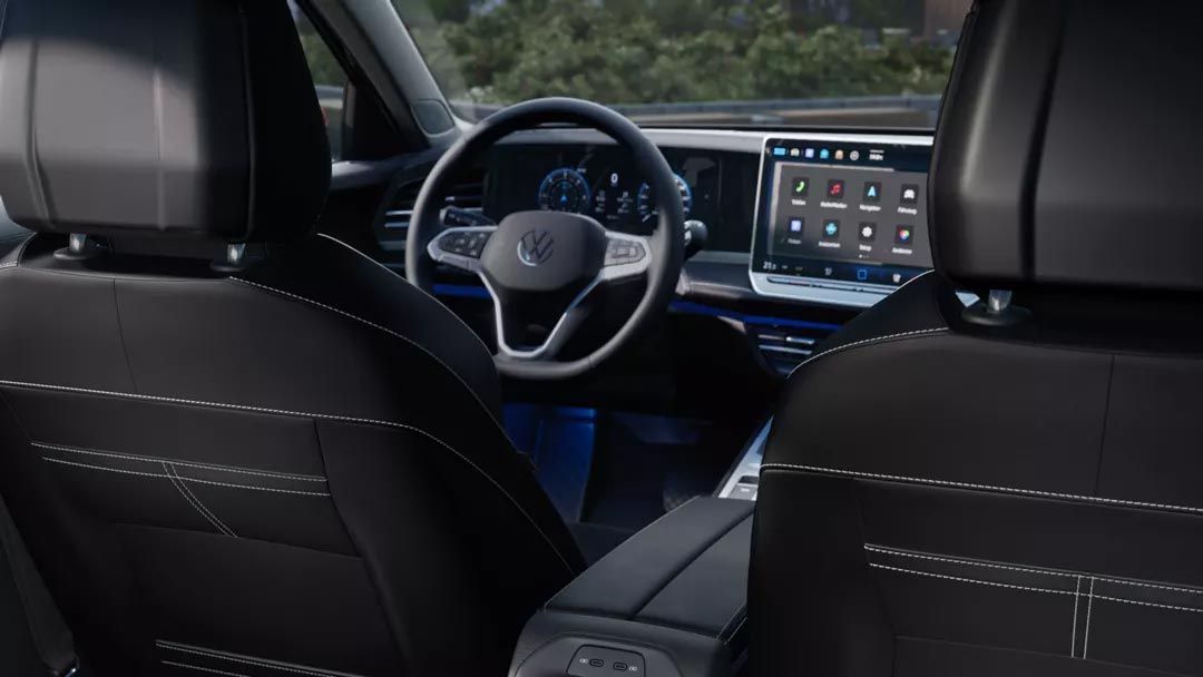 Interiér VW Passat.