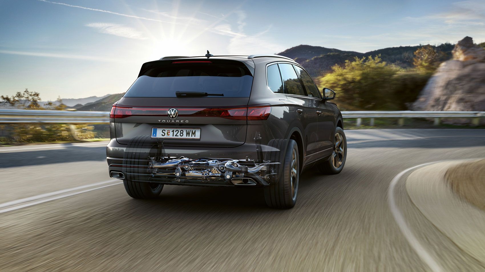 VW Volkswagen Touareg riadenie všetkých kolies