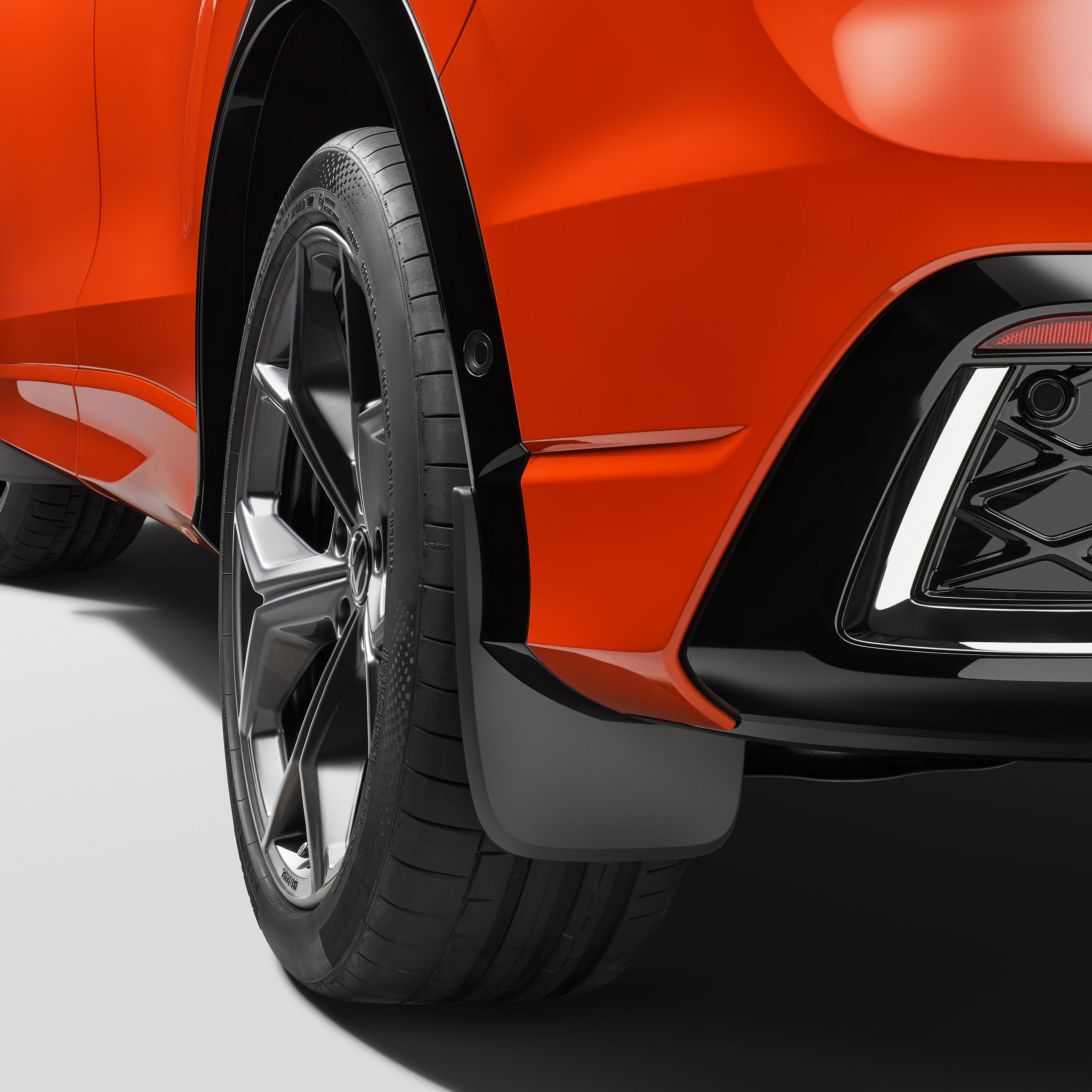 Lapače nečistôt na zadné koleso vozidla VW